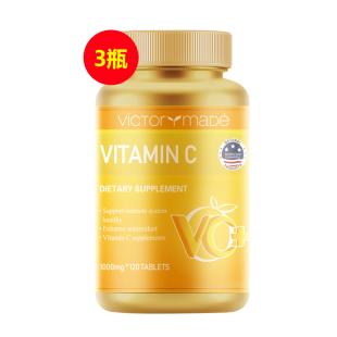 维萃美(Victorymade)维生素C片 1000mg*120片/瓶【3瓶装】