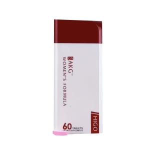 海购（HIGO）GnAKG女士配方逆龄片 60片/瓶【最新包装】