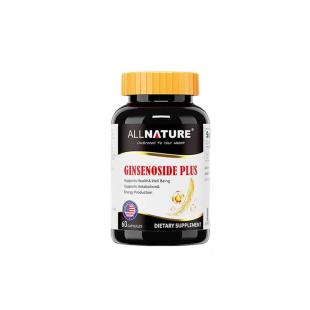 ALLNATUREHEALTH人参皂苷胶囊  60粒/瓶