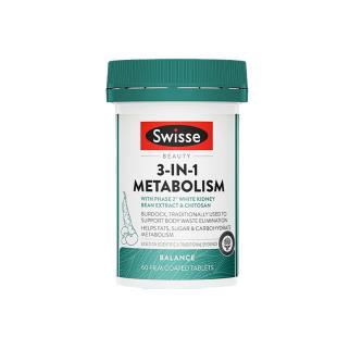 瑞思(Swisse)三合一代谢热控丸白芸豆60粒