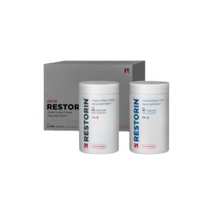 瑞拓龄（RESTORIN ）赛诺根制药SRN-901技术ASI80抗衰胶囊 AM胶囊60粒/瓶*1瓶+PM胶囊60粒/瓶*1瓶(共120粒)