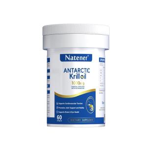 美国Natener（Natener） 南极磷虾油60粒/瓶