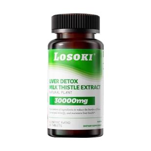 美国乐斯可（Losoki） 护养肝片水飞奶蓟草 60粒/瓶