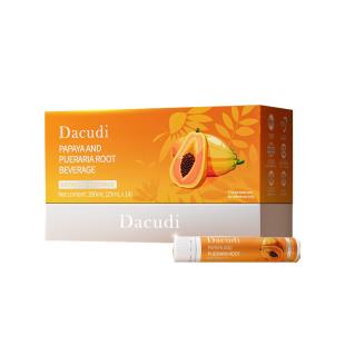 Dacudi德国【新剂型】专利木瓜葛根粉胶原蛋白肽麦角硫因姿部饮14支/盒