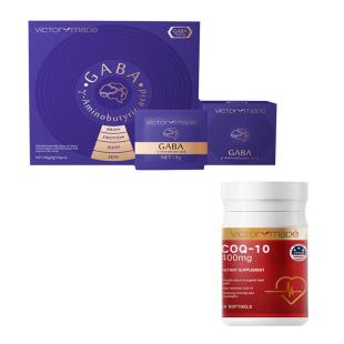 【买11盒再送1盒 再送辅酶小金瓶】维萃美GABAγ-氨基丁酸（睡眠肽）