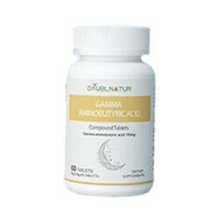 美国DAUBLNATUR（DAUBLNATUR）茶氨酸抗焦虑抑郁舒缓情绪片60粒