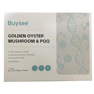 Buysee金顶侧耳PQQ固体饮料60g（3g*10包*2盒）