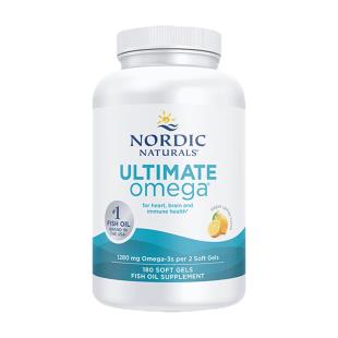 挪帝克(nordic_naturals)挪帝克成人中老年DHA终极Omega3深海鱼油软胶囊180粒/瓶