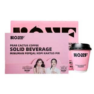 燃咔（kosf）梨果仙人掌咖啡固体饮料小粉杯12条