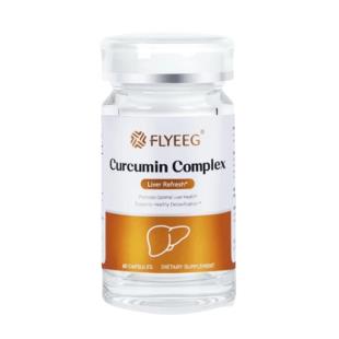 美国flyeeg 姜黄素胶囊 60粒/瓶——破损特价