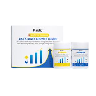 加拿大Paidic赖氨酸青少年儿童钙镁锌成长IGF+GH套盒