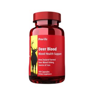 prolife鹿血胶囊 100粒/瓶
