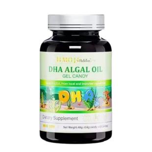 美国HMOJI赫莫吉DHA藻油牛初乳钙片60粒/瓶