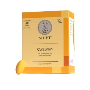 Shift挪威进口 活性姜黄素 欧洲专利 高吸收率 水溶温和吸收60粒/瓶