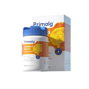 挪威Primalg高含量DHA青少年补脑鱼油Omega3记忆力备考学生高浓度 90粒/瓶