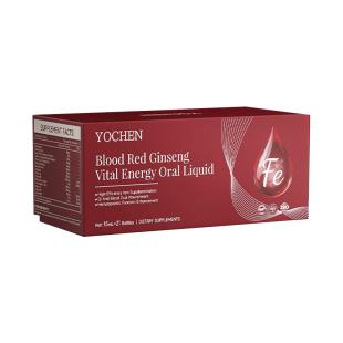 yochen双参补铁补气养血口服液21支/盒