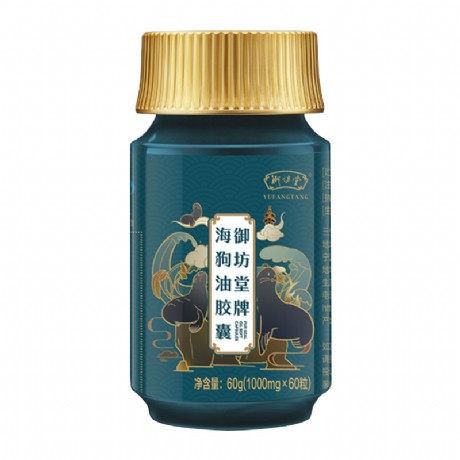 三生御坊堂(Yofoto)御坊堂牌海狗油胶囊1000mg*60粒 新包装