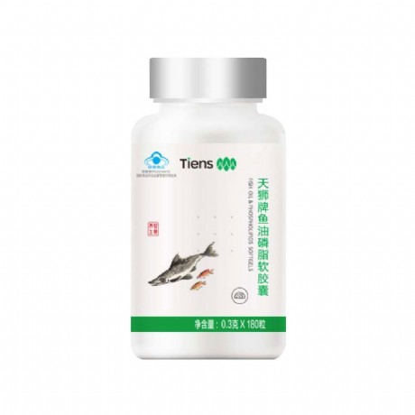 天狮(Tiens)鱼油磷脂软胶囊 0.3g/粒*180粒（新版）