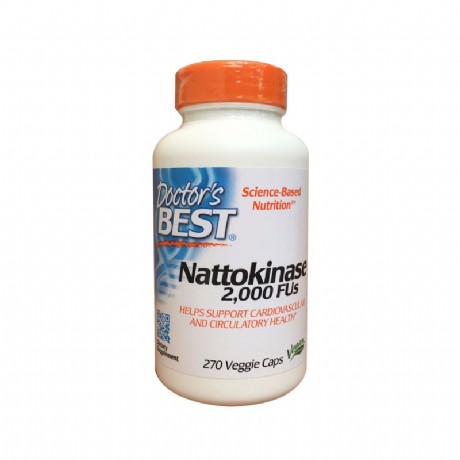 美国Doctors_best(Doctors_best)Nattokinase 纳豆激酶胶囊270粒