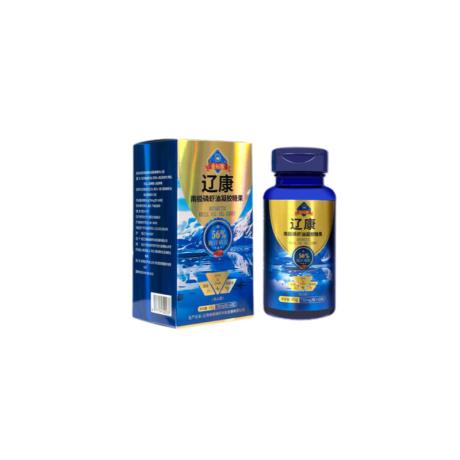 辽康(LK)南极磷虾油45g（750mg*60粒)/瓶