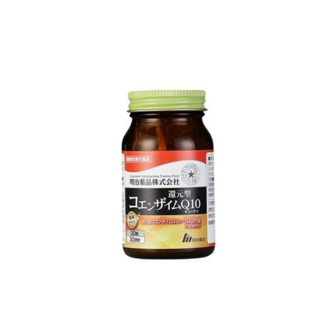 日本明治(MZ)还原性辅酶Q10 60粒/盒