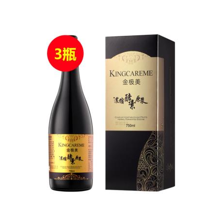 金极美(Kingcareme)SOD螯合金纯酵素原液单瓶装750ml/瓶【买二送一】