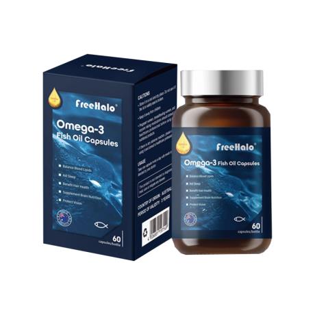 Freehalo鱼油护发omega3胶囊