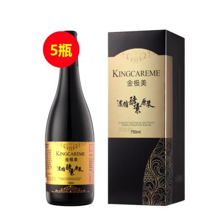 金极美(Kingcareme)SOD螯合金纯酵素原液  750ml 5盒装