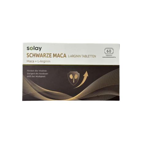 德国Selay（Selay）进口玛咖卡牡蛎精氨酸片补肾壮阳睾酮素助勃延时持久男士保健60粒/盒