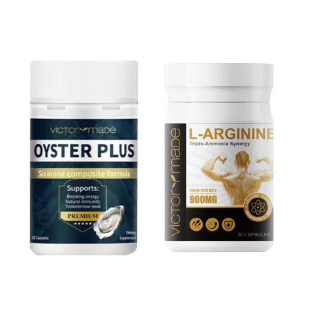 【买11瓶再送1瓶 再送精氨酸小金瓶】维萃美(Victorymade)牡蛎肽