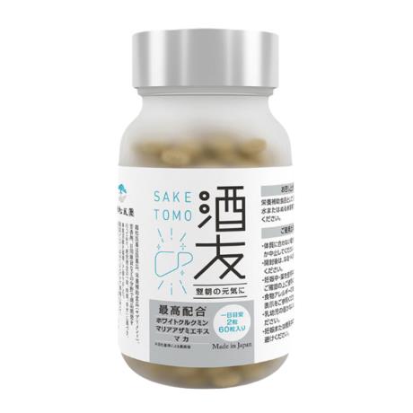 日本鹤松酒友护肝片  60粒