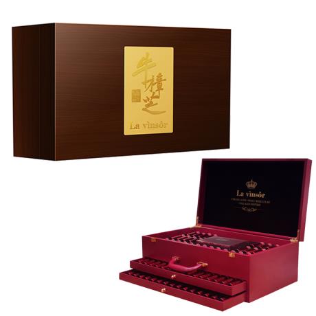 【限量双十一礼盒-气血回春高免疫套装】温莎之谜牛樟芝+小分子胶原蛋白肽尊奢第7代