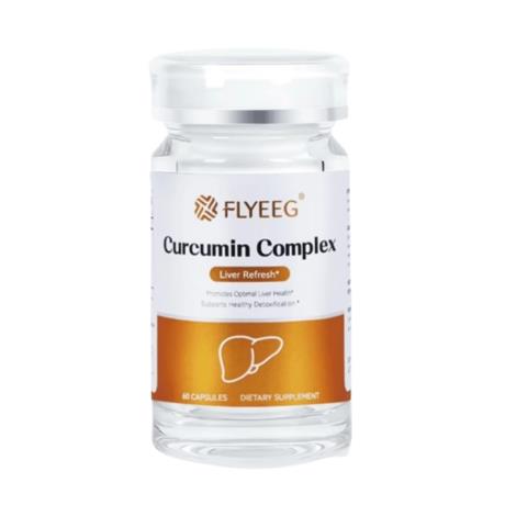 美国flyeeg 姜黄素胶囊 60粒/瓶——破损特价