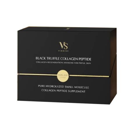 美国VINKISS 黑松露小分子骨胶原蛋白肽麦角硫因NADH细胞饮 21支/瓶——塑封破损特价