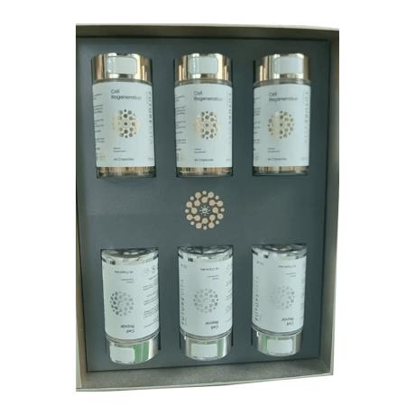 未来生命（futuevita）苹果口服干细胞胶囊60粒/瓶*6瓶/套【一套早3瓶+晚3瓶装】