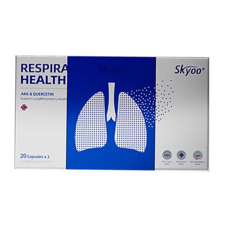 美国Skyoo(skyoo)护肺小银瓶AKG 20粒*3瓶