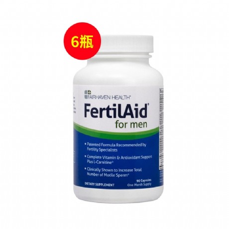 爱希儿(FertilAid)提高精子质量活力加强装【6盒装】